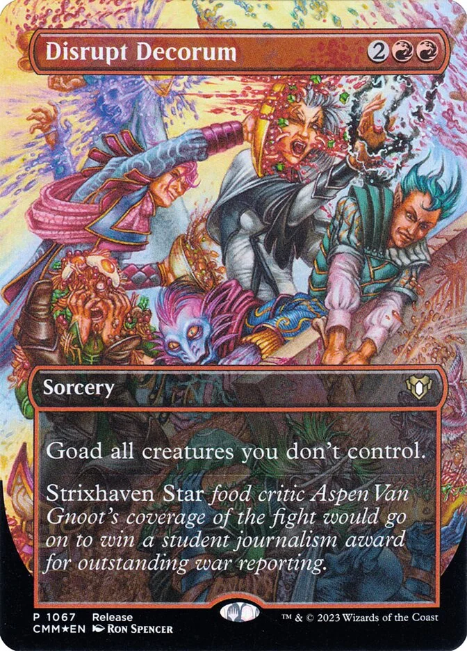 Disrupt Decorum 「CMM/1067」「EN」