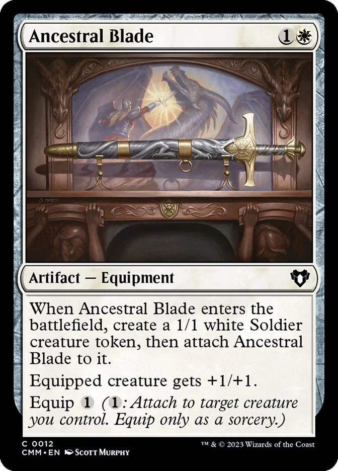 Ancestral Blade 「CMM/12」「EN」