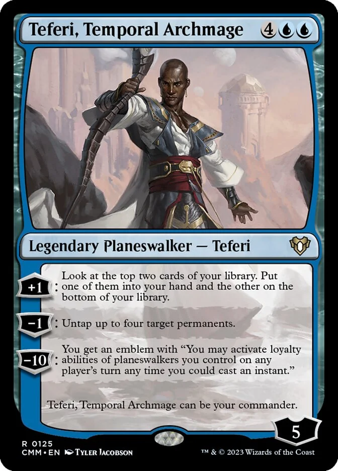 Teferi, Temporal Archmage 「CMM/125」「EN」