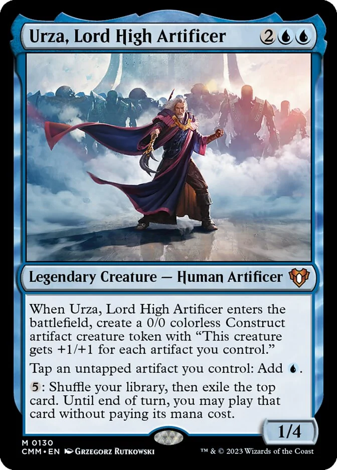 Urza, Lord High Artificer 「CMM/130」「EN」