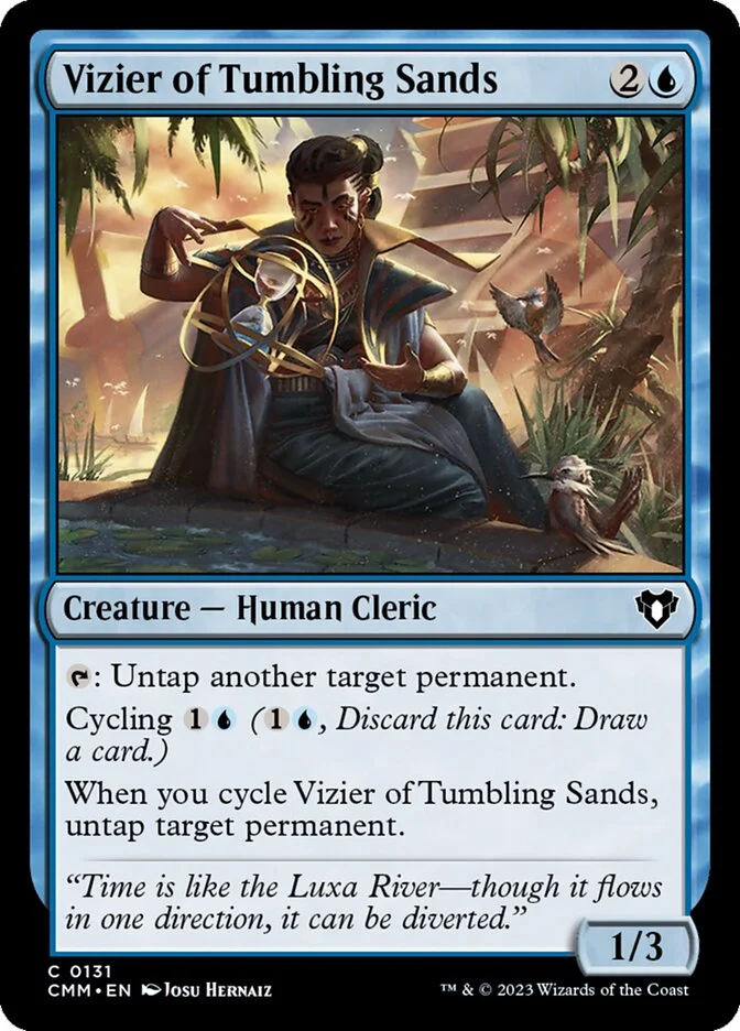 Vizier of Tumbling Sands 「CMM/131」「EN」