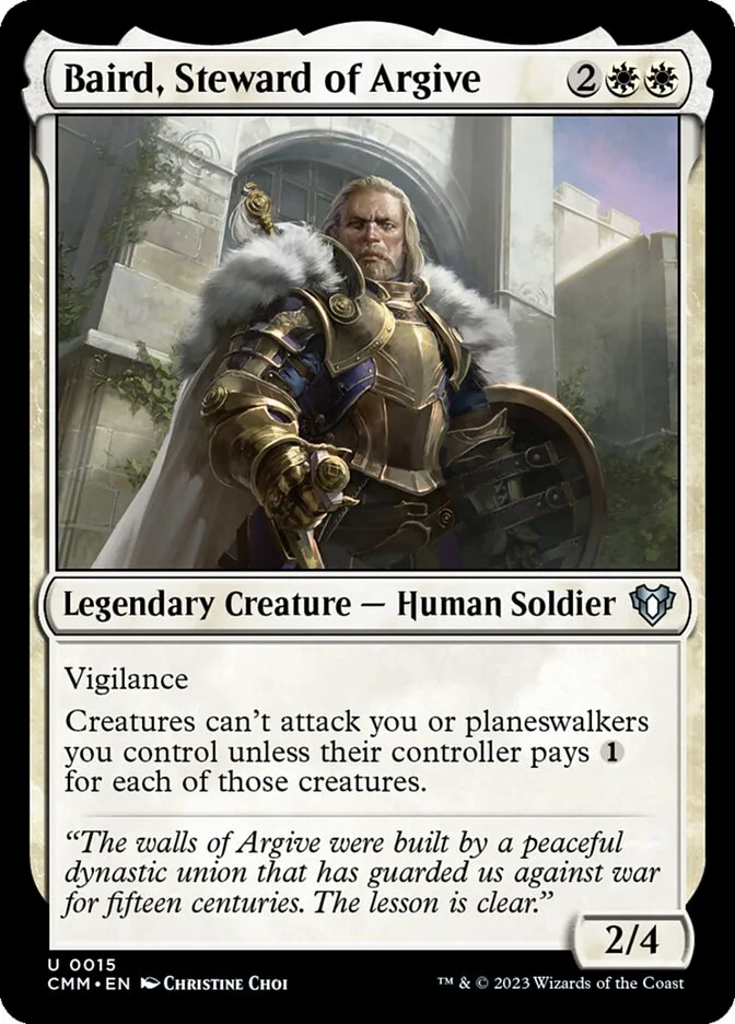 Baird, Steward of Argive 「CMM/15」「EN」