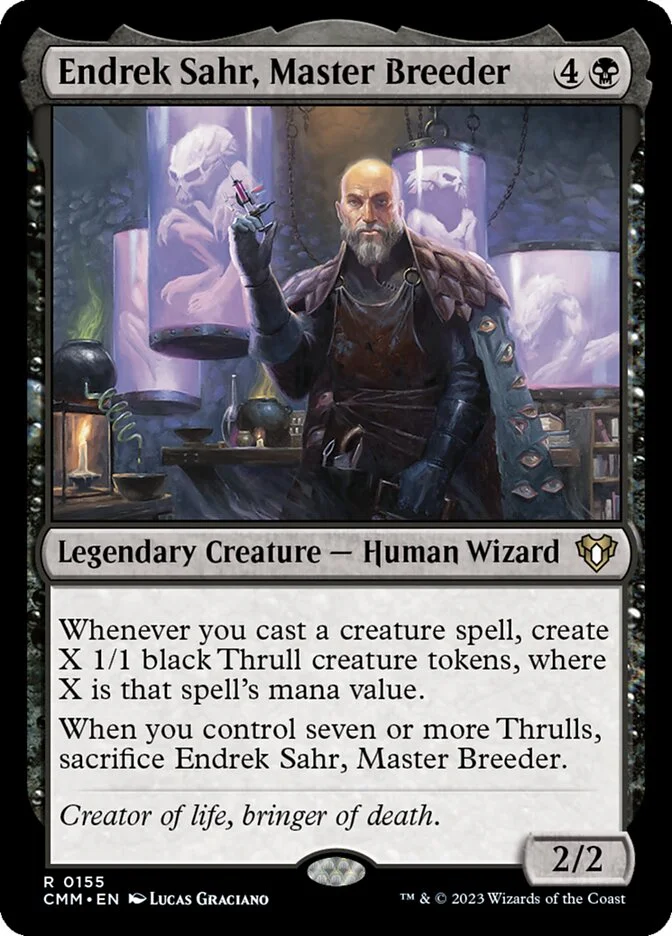 Endrek Sahr, Master Breeder 「CMM/155」「EN」
