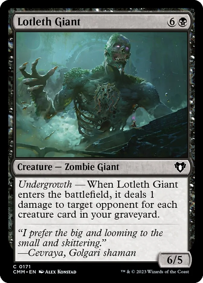 Lotleth Giant 「CMM/171」「EN」