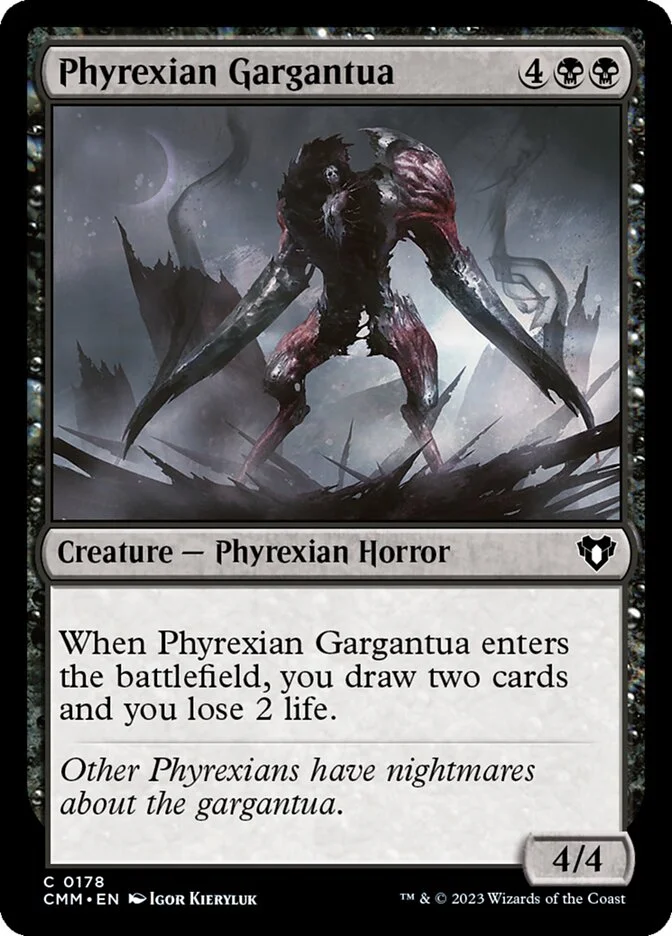 Phyrexian Gargantua 「CMM/178」「EN」