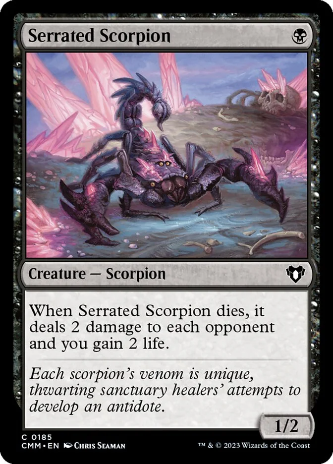 Serrated Scorpion 「CMM/185」「EN」