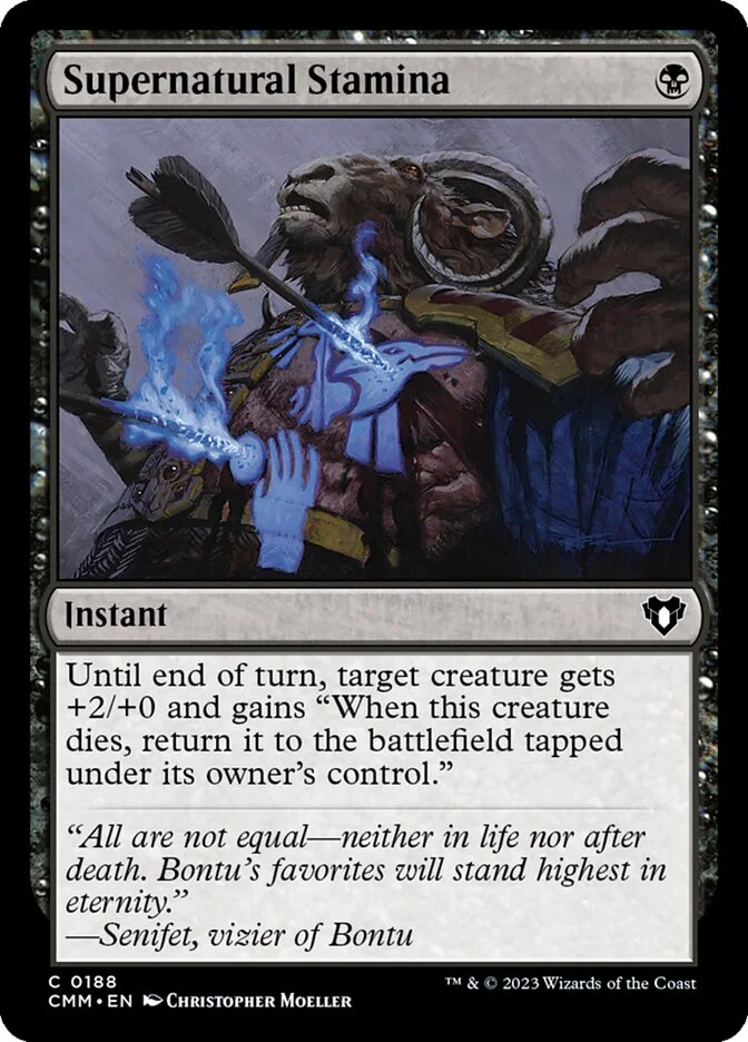 Supernatural Stamina 「CMM/188」「EN」