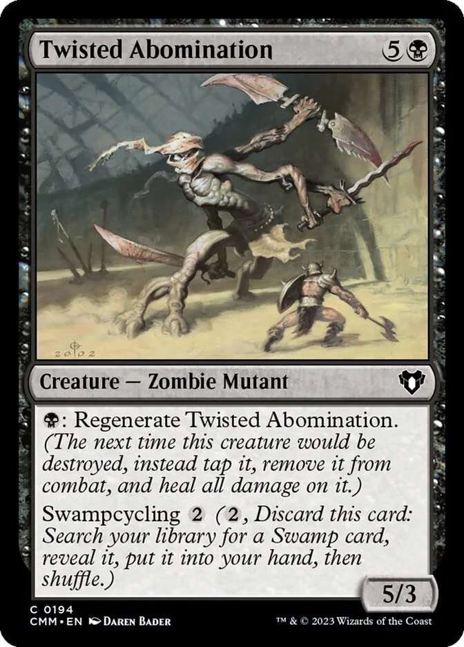 Twisted Abomination 「CMM/194」「EN」