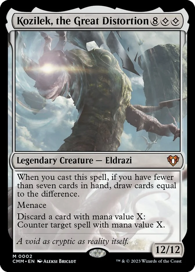 Kozilek, the Great Distortion 「CMM/2」「EN」