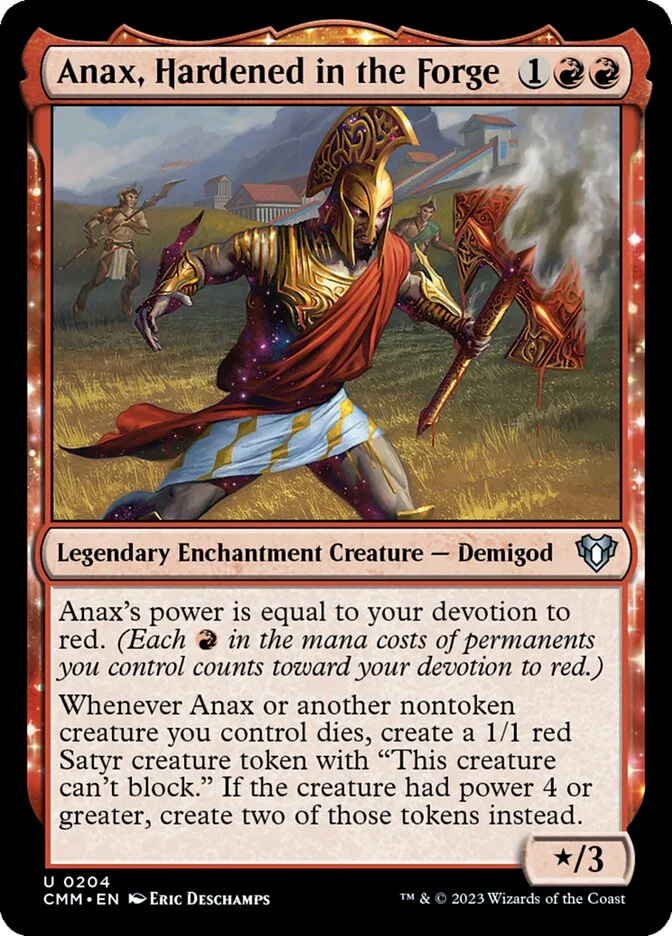 Anax, Hardened in the Forge 「CMM/204」「EN」