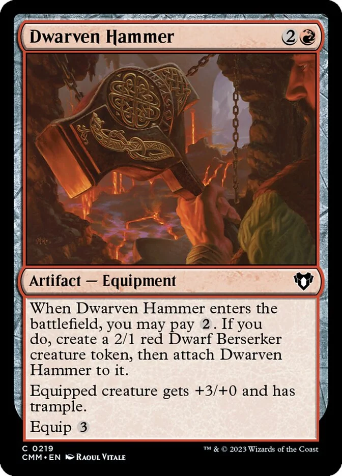 Dwarven Hammer 「CMM/219」「EN」