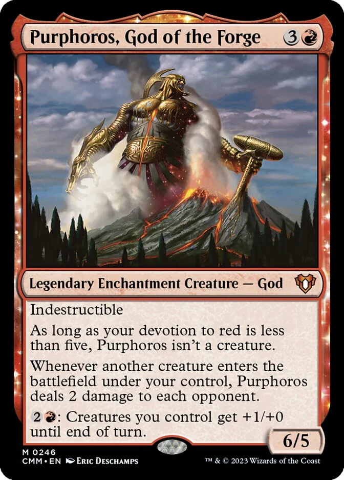 Purphoros, God of the Forge 「CMM/246」「EN」