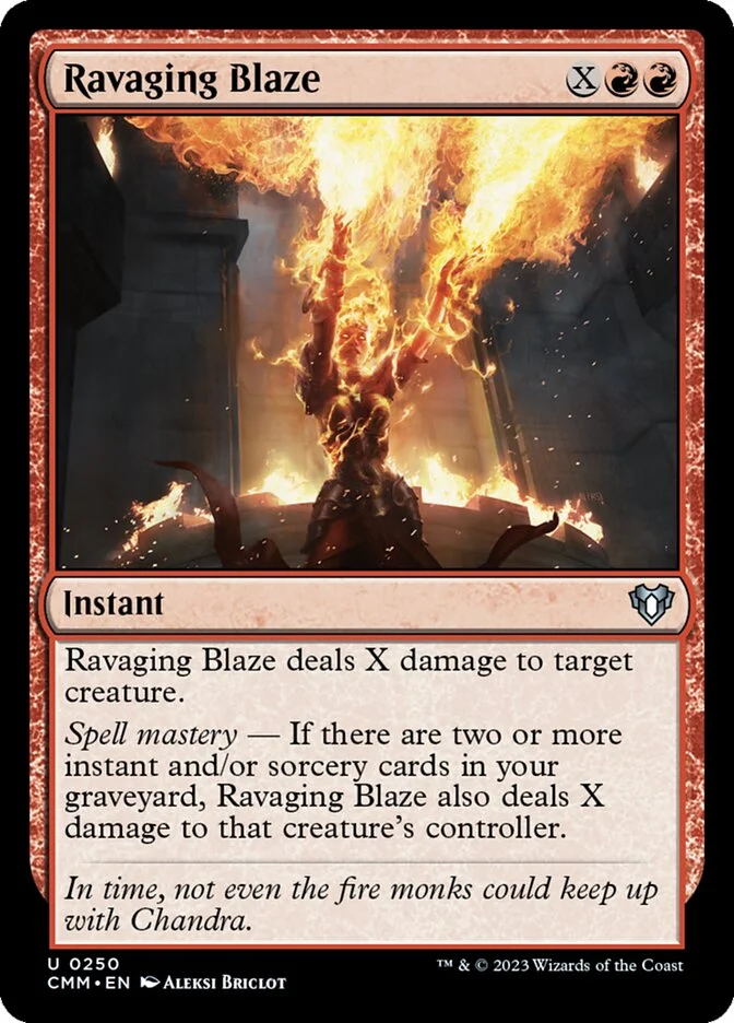Ravaging Blaze 「CMM/250」「EN」