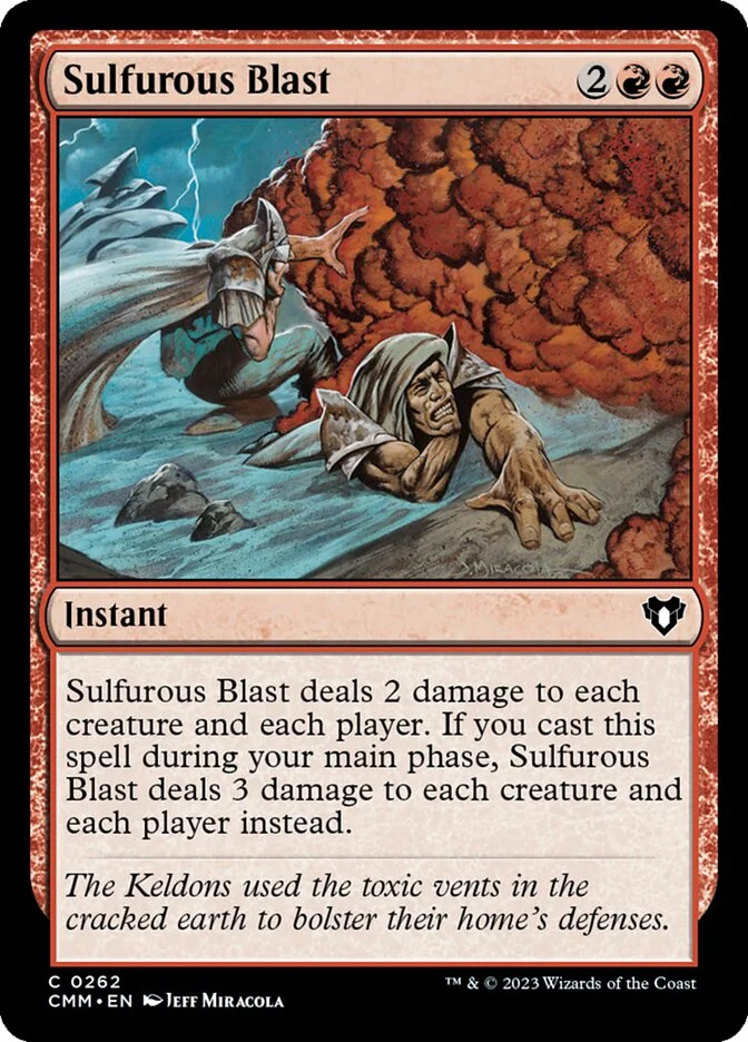 Sulfurous Blast 「CMM/262」「EN」