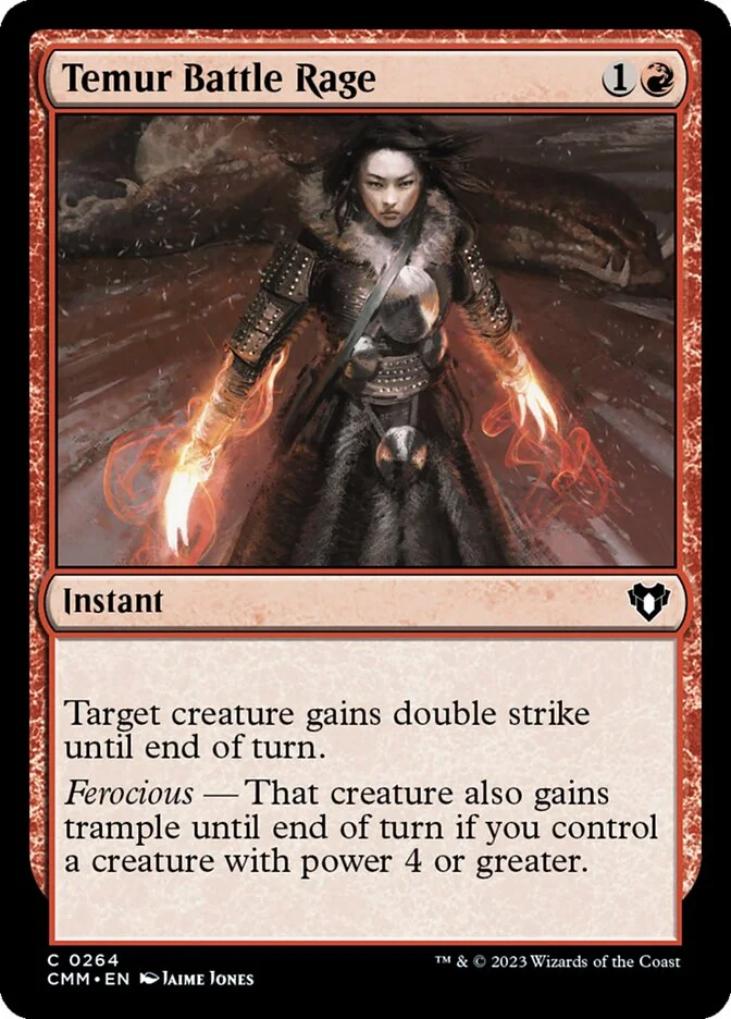 Temur Battle Rage 「CMM/264」「EN」