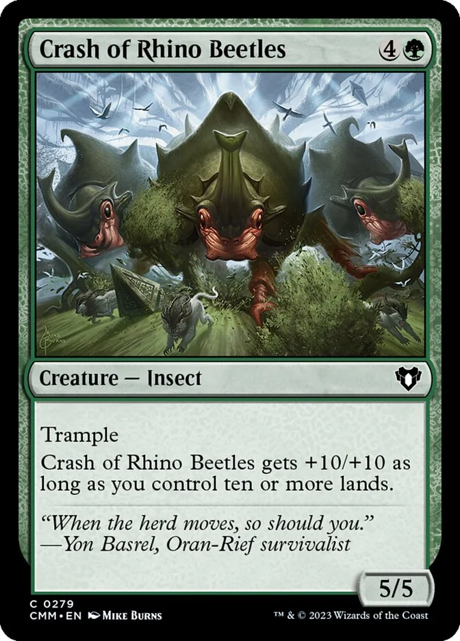 Crash of Rhino Beetles 「CMM/279」「EN」