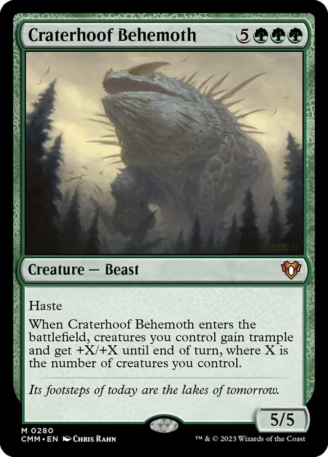 Craterhoof Behemoth 「CMM/280」「EN」