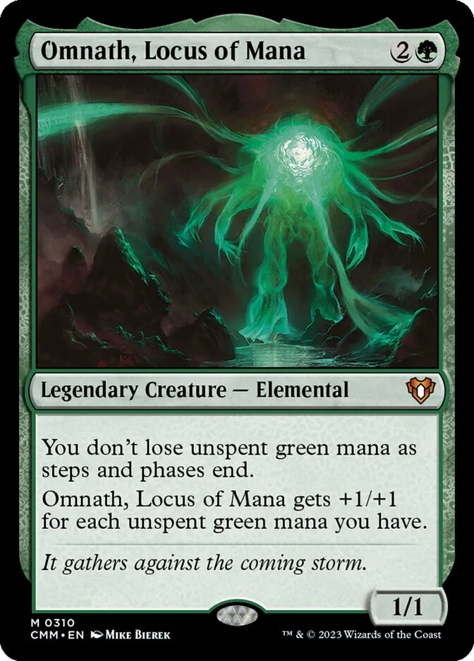Omnath, Locus of Mana 「CMM/310」「EN」