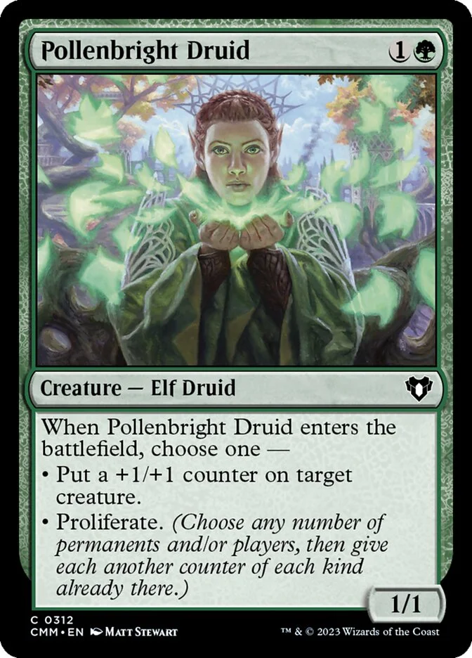 Pollenbright Druid 「CMM/312」「EN」