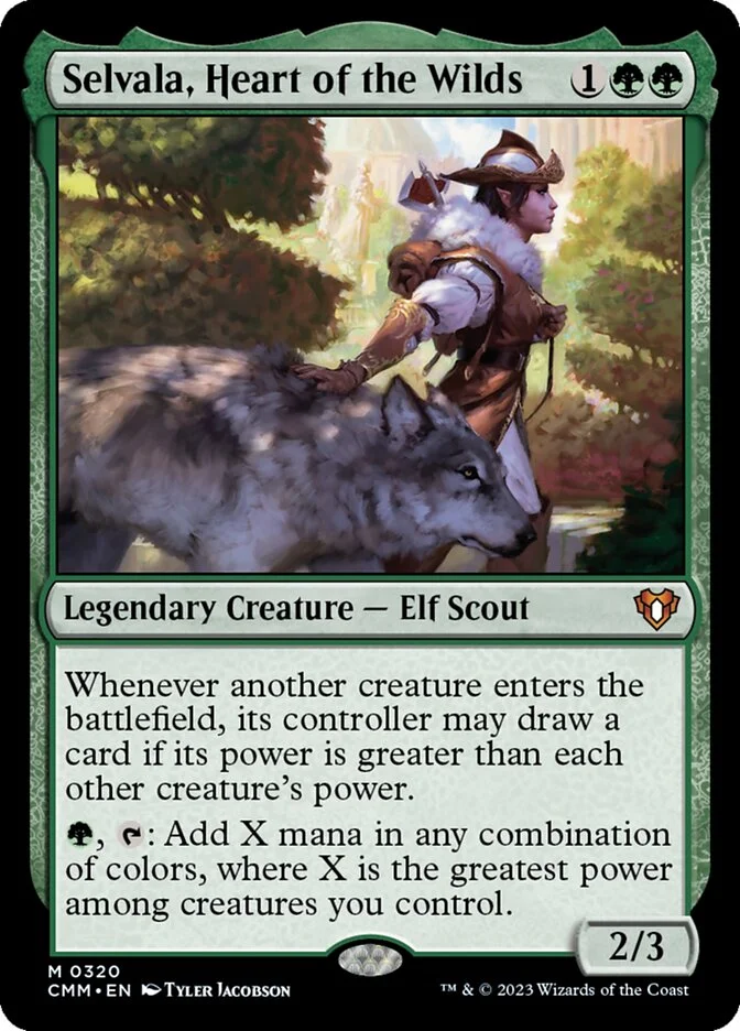 Selvala, Heart of the Wilds 「CMM/320」「EN」