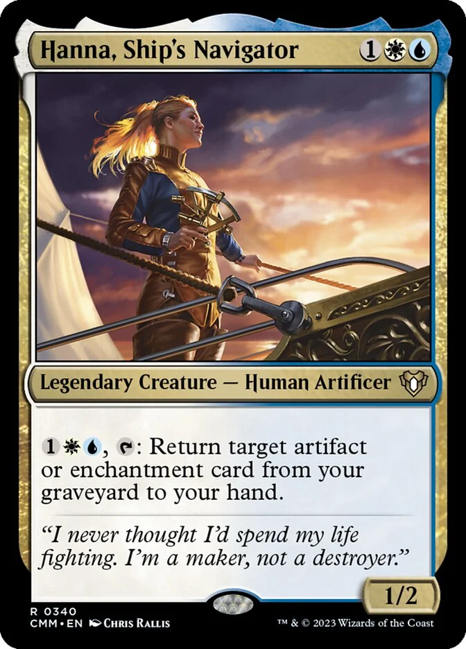 Hanna, Ship's Navigator 「CMM/340」「EN」