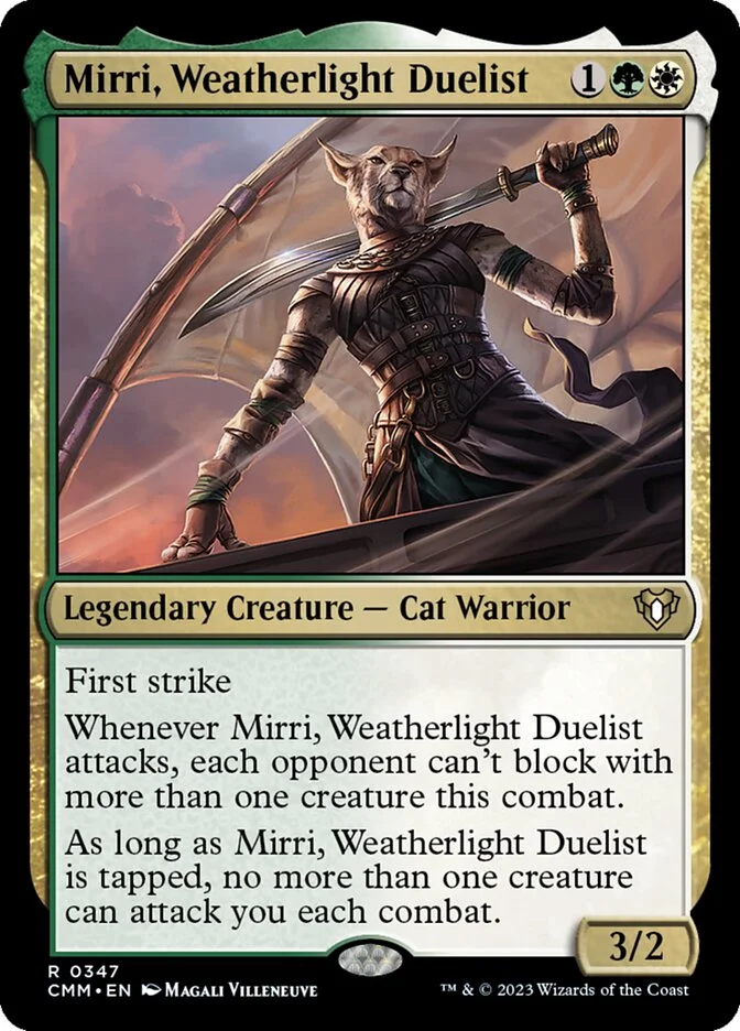 Mirri, Weatherlight Duelist 「CMM/347」「EN」