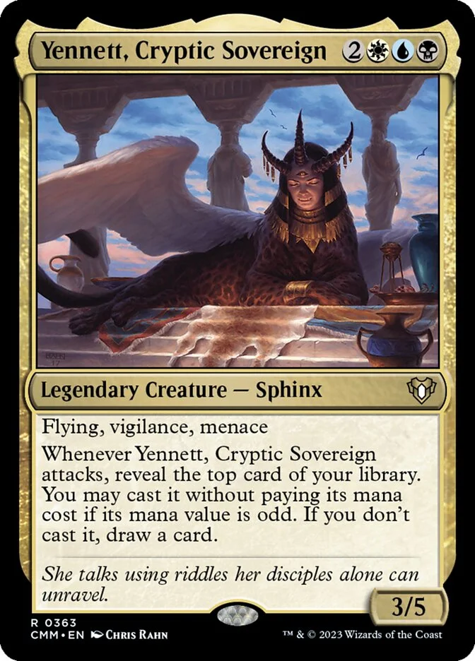 Yennett, Cryptic Sovereign 「CMM/363」「EN」