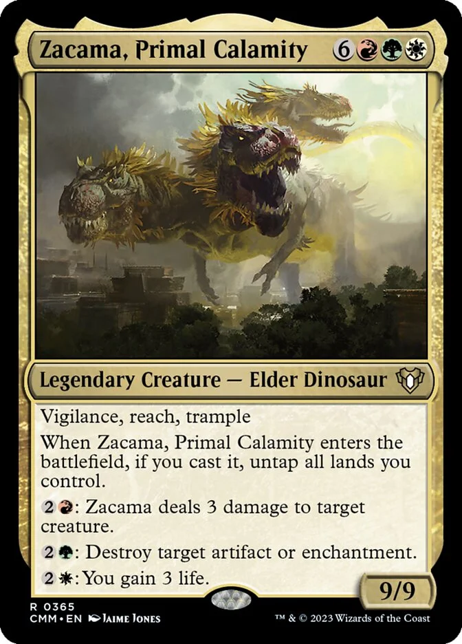 Zacama, Primal Calamity 「CMM/365」「EN」