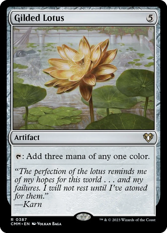 Gilded Lotus 「CMM/387」「EN」