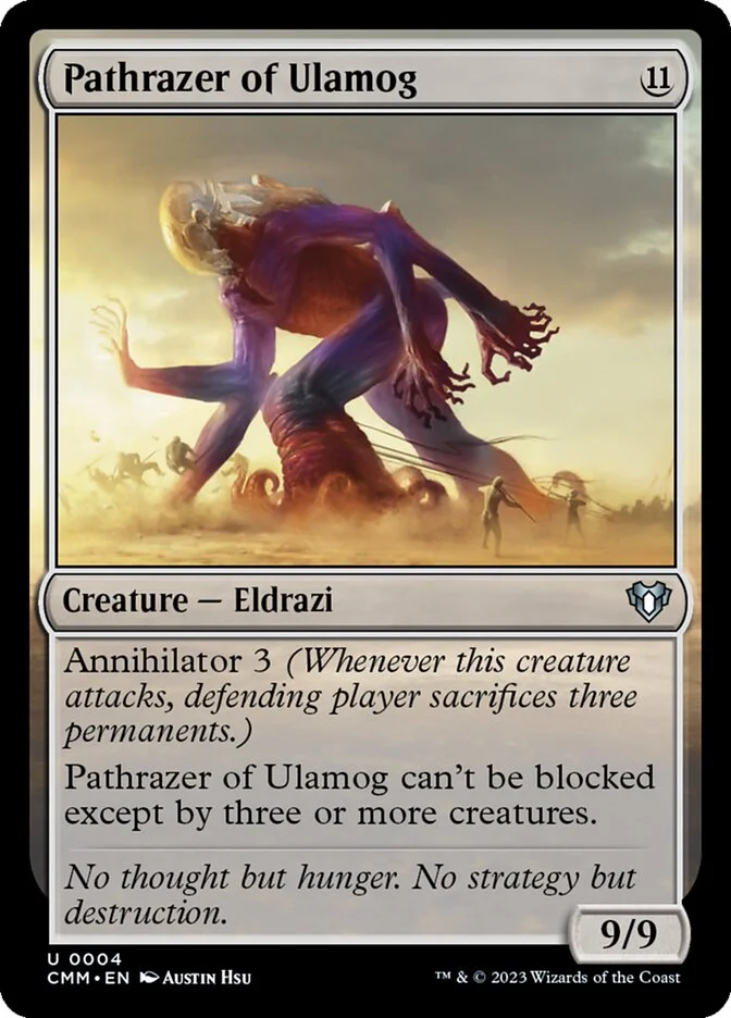 Pathrazer of Ulamog 「CMM/4」「EN」