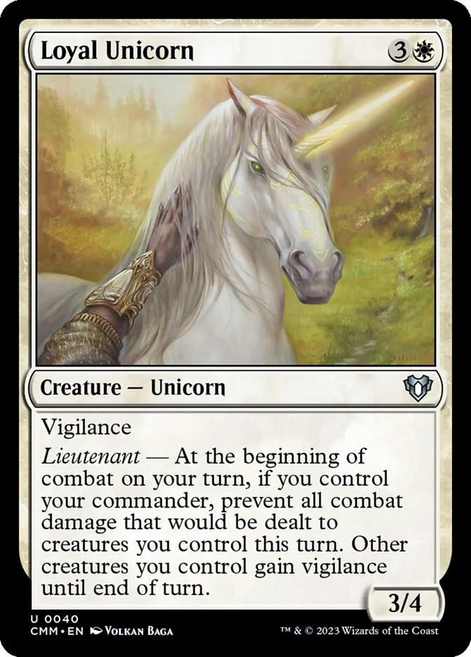Loyal Unicorn 「CMM/40」「EN」