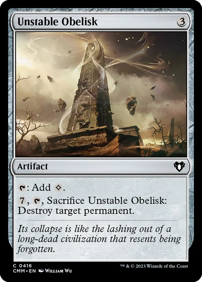 Unstable Obelisk 「CMM/416」「EN」