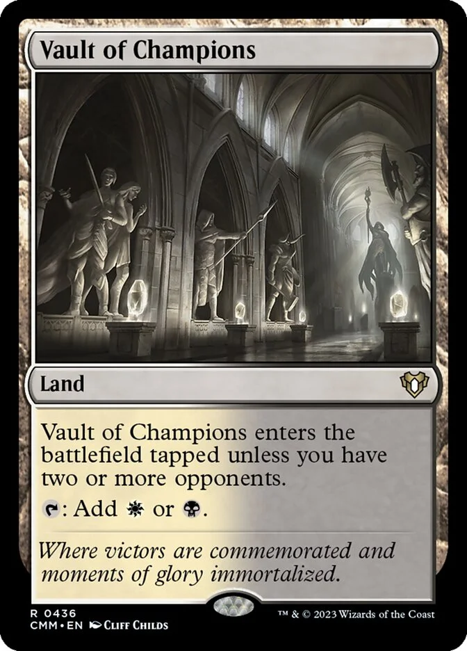 Vault of Champions 「CMM/436」「EN」