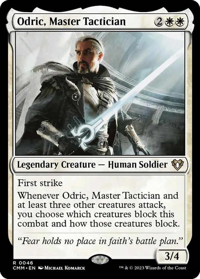 Odric, Master Tactician 「CMM/46」「EN」