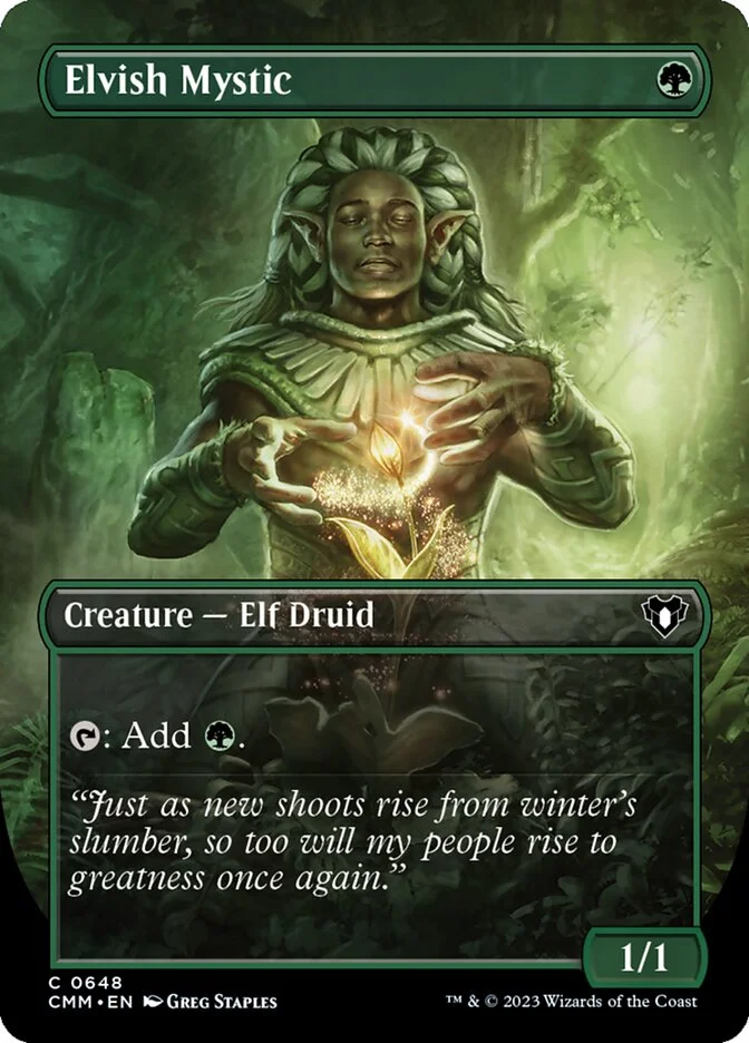 Elvish Mystic 「CMM/648」「EN」