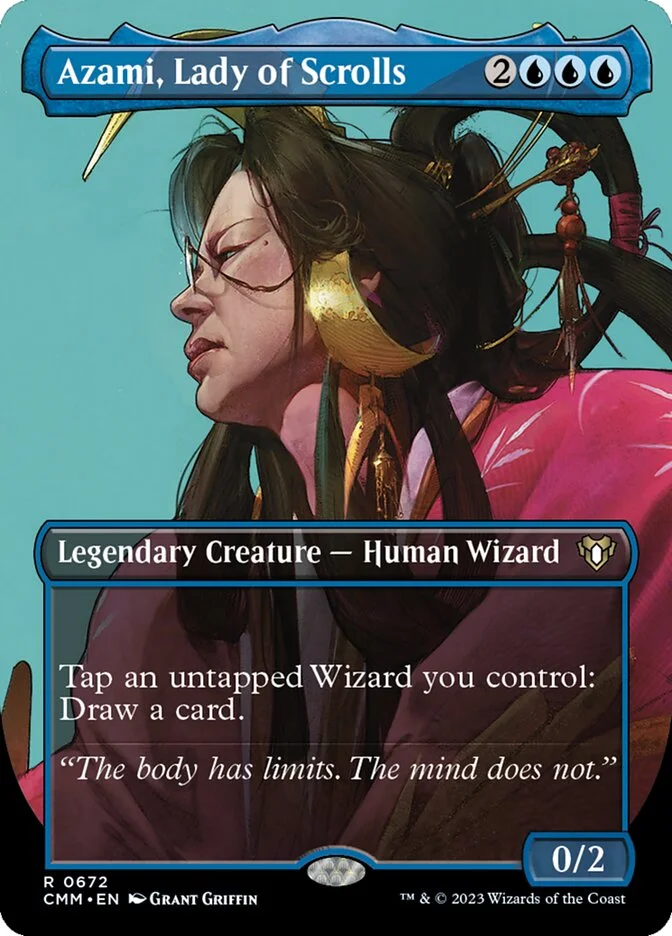 Azami, Lady of Scrolls 「CMM/672」「EN」