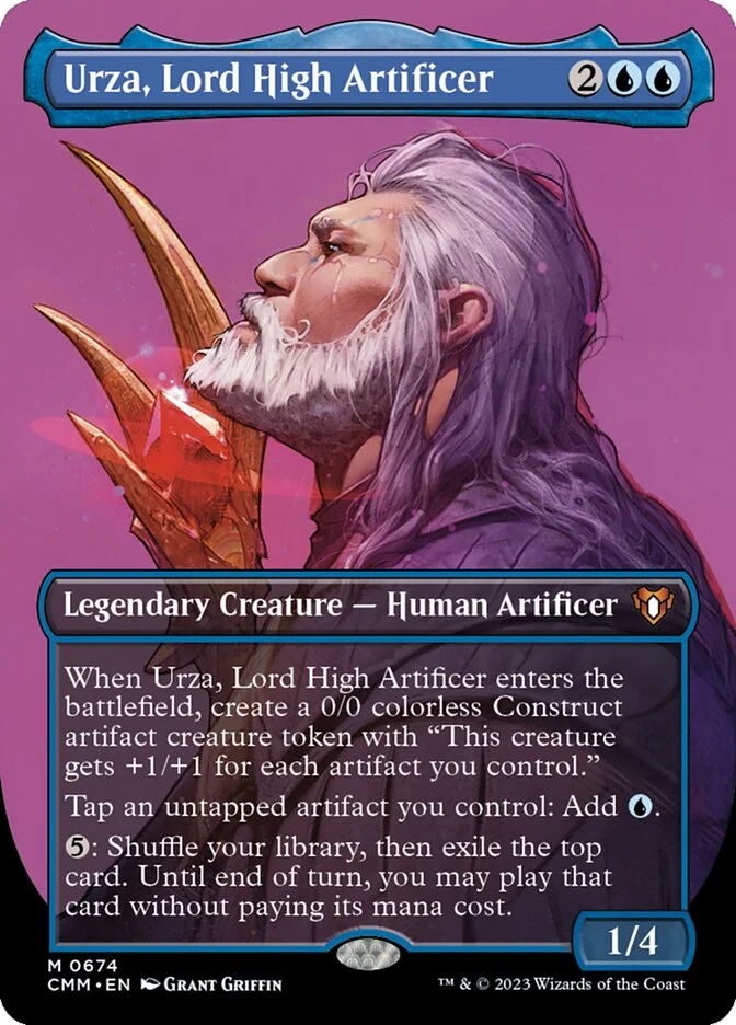 Urza, Lord High Artificer 「CMM/674」「EN」