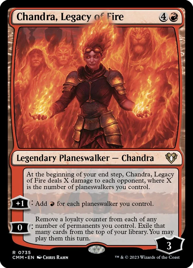 Chandra, Legacy of Fire 「CMM/735」「EN」
