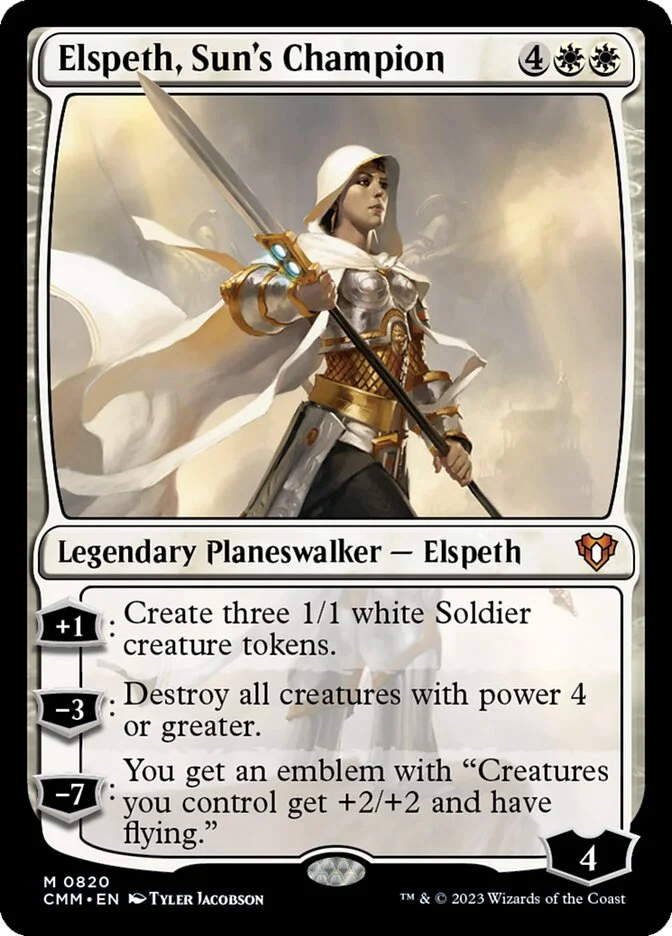 Elspeth, Sun's Champion 「CMM/820」「EN」