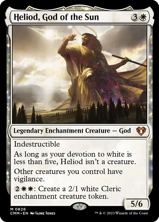 Heliod, God of the Sun 「CMM/826」「EN」