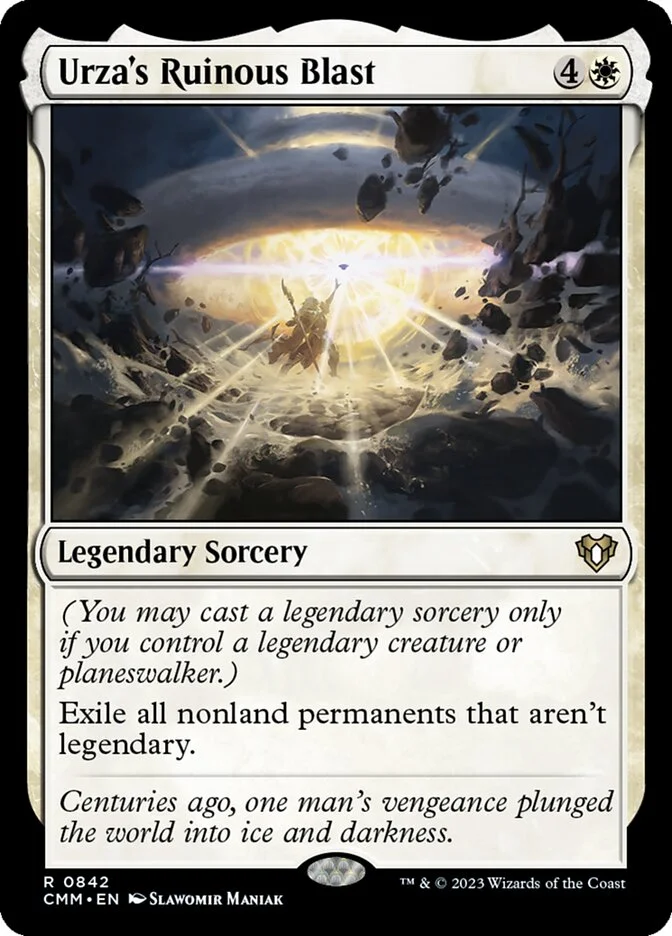 Urza's Ruinous Blast 「CMM/842」「EN」