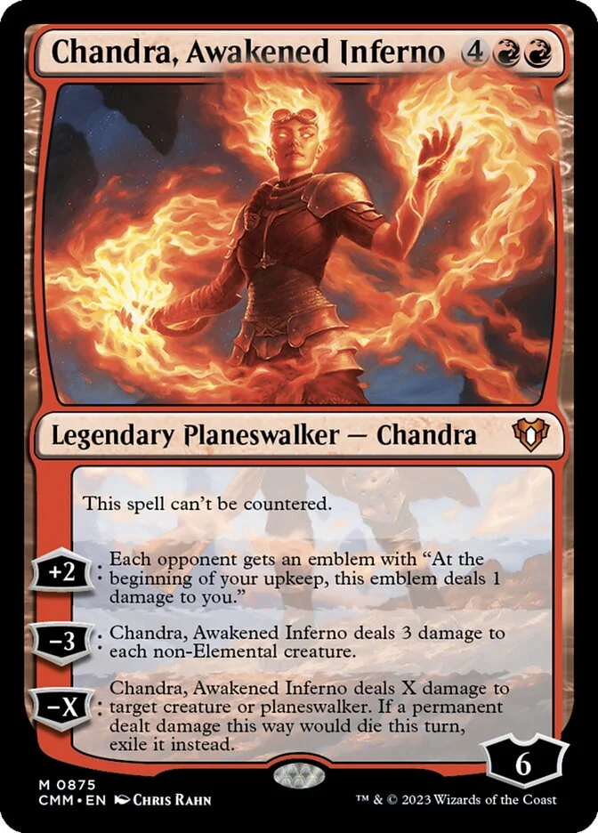 Chandra, Awakened Inferno 「CMM/875」「EN」