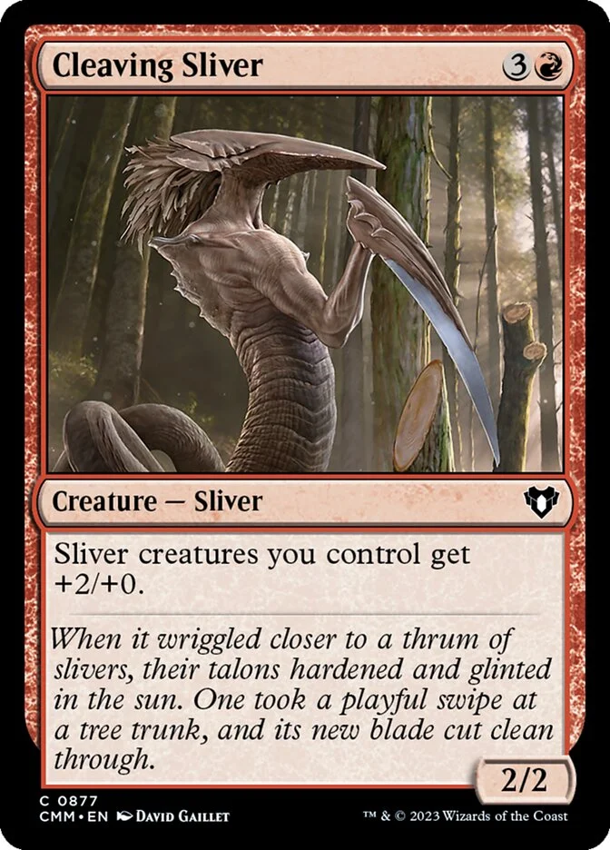 Cleaving Sliver 「CMM/877」「EN」