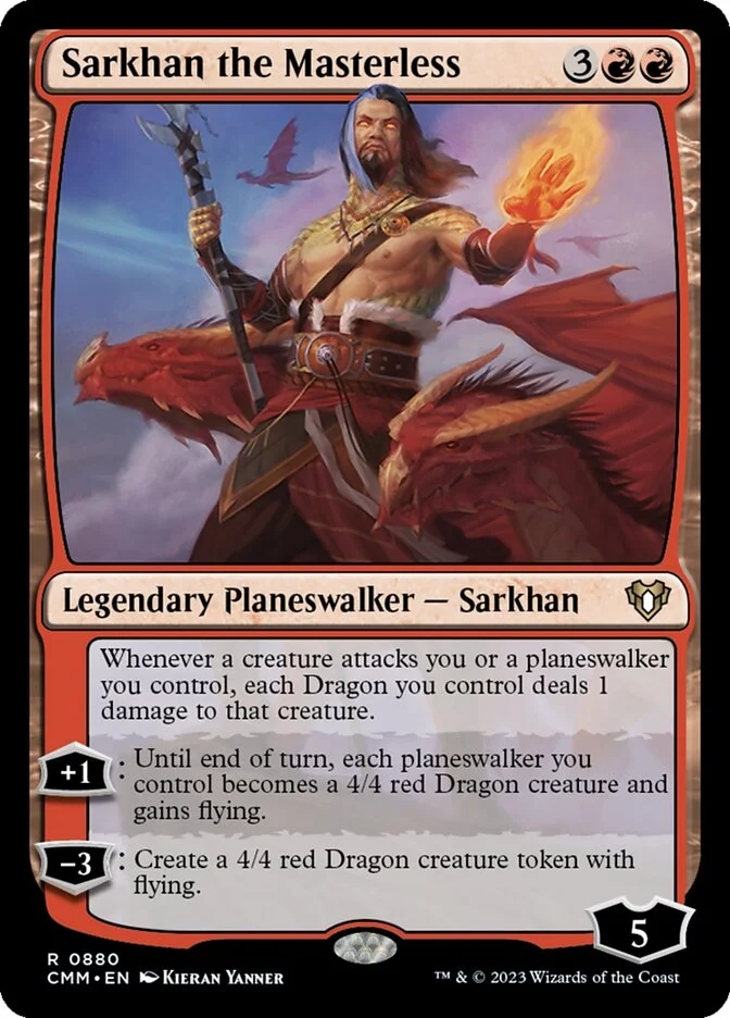 Sarkhan the Masterless 「CMM/880」「EN」