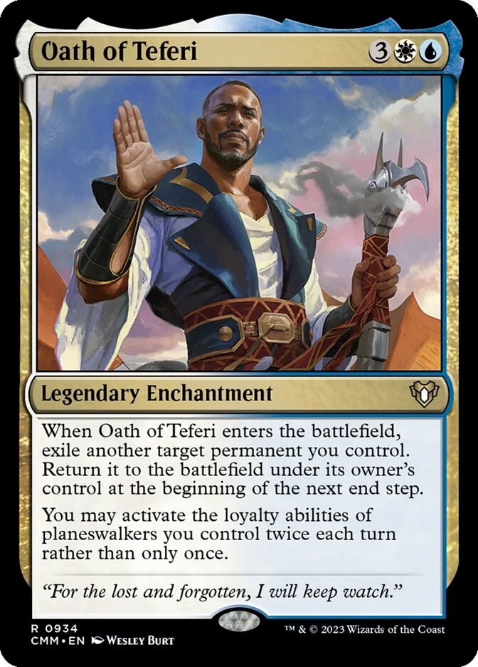 Oath of Teferi 「CMM/934」「EN」
