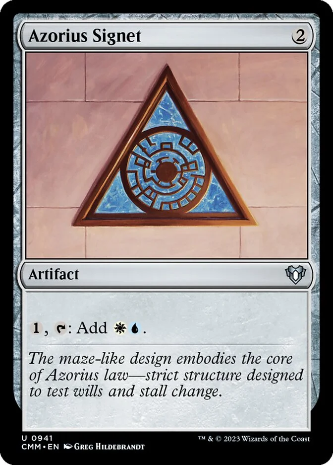 Azorius Signet 「CMM/941」「EN」