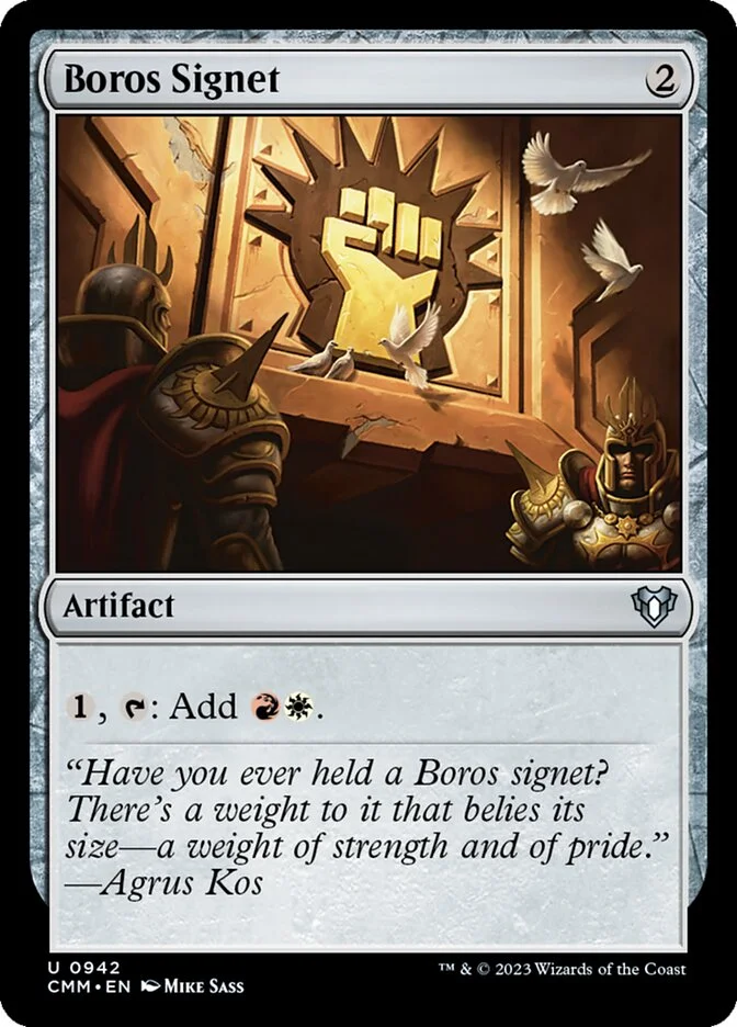 Boros Signet 「CMM/942」「EN」