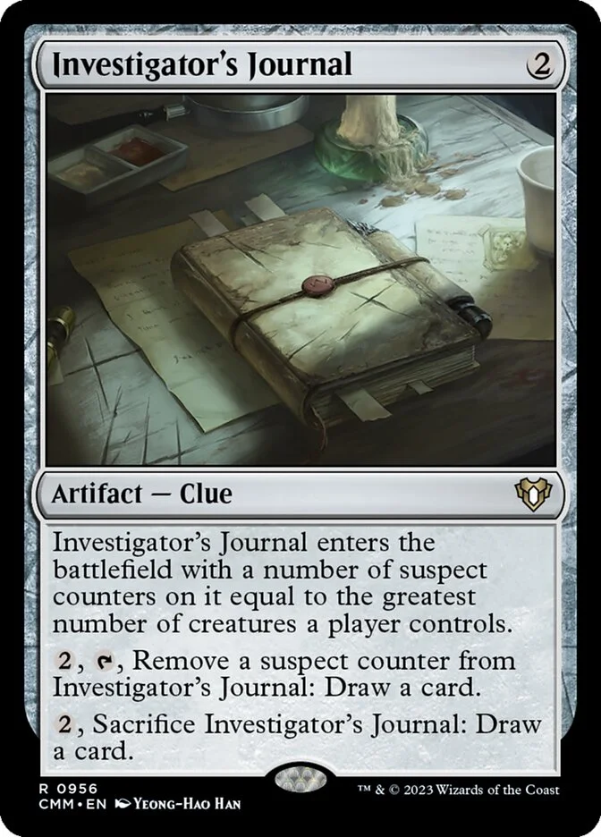 Investigator's Journal 「CMM/956」「EN」