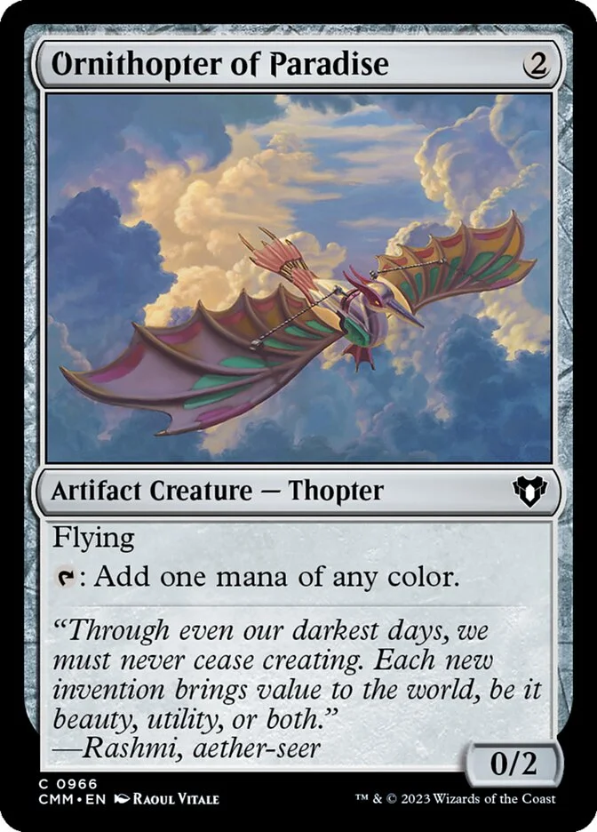 Ornithopter of Paradise 「CMM/966」「EN」