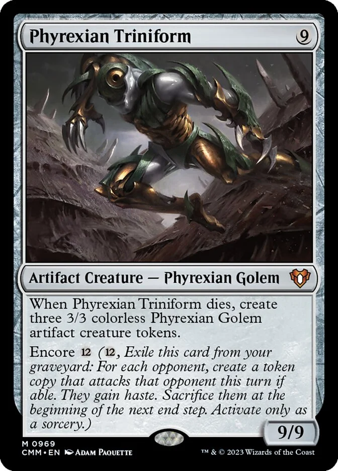 Phyrexian Triniform 「CMM/969」「EN」